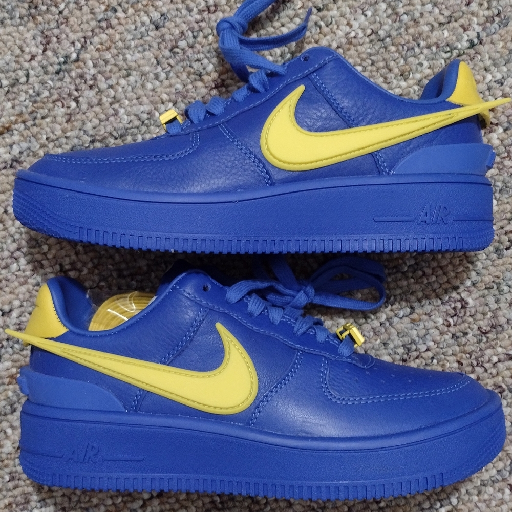 Nike X AMBUSH Air Force 1 Low 'Game Royal' Blue Yellow